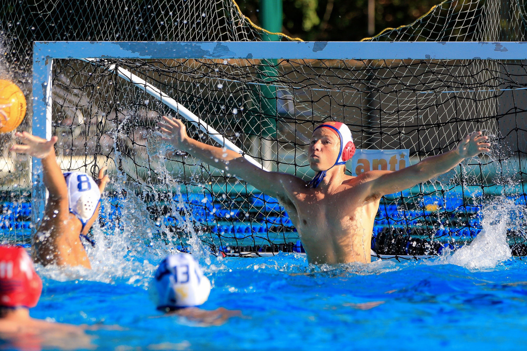 Justin-Siena Braves vs. Napa High Grizzlies Varsity Boys Water Polo